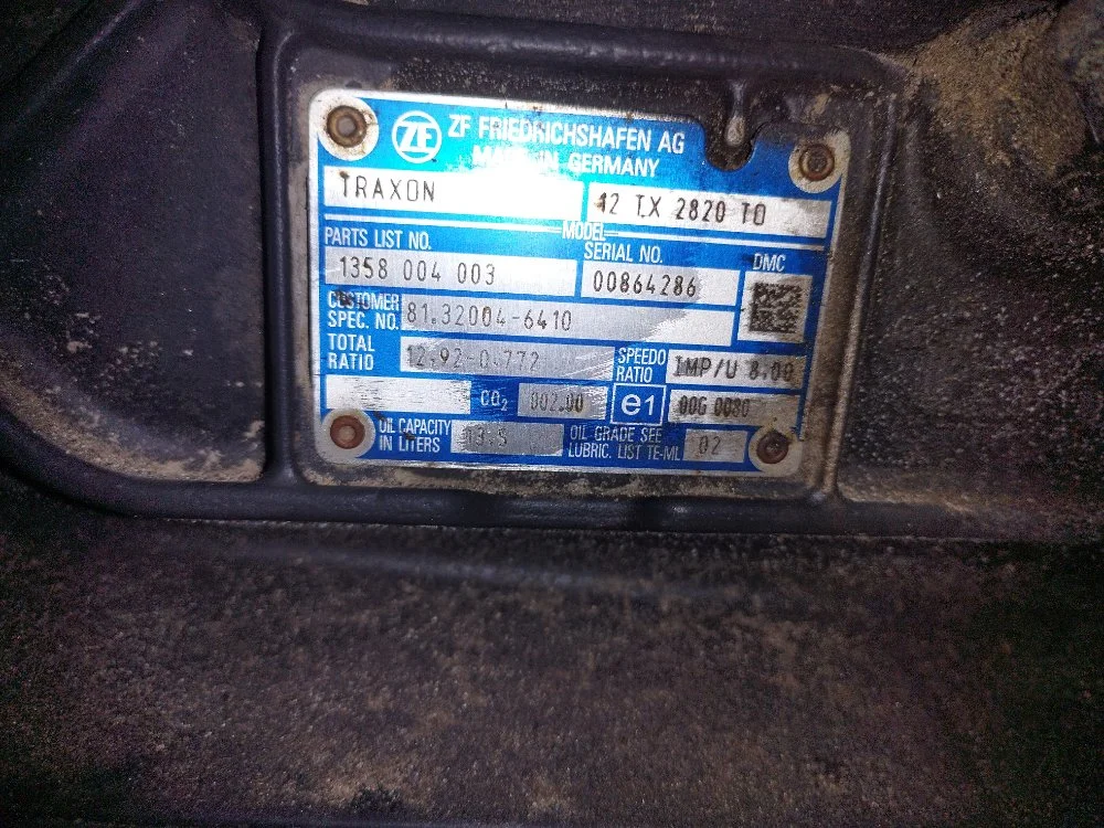 КПП 12TX2820OD MAN TGS 41.480 D2676 LF07 480HP E5 - миниатюра 9
