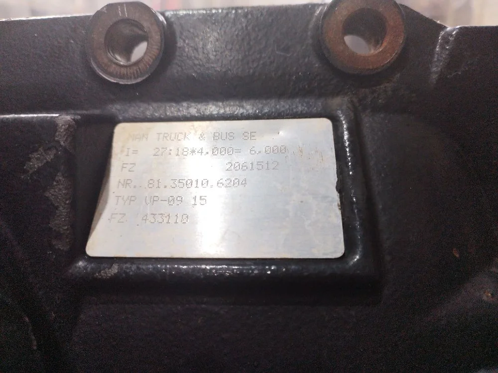 Редуктор переднего моста 1.5 27/18 MAN TGS 41.480 - миниатюра 9