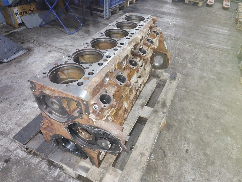 Блок цилиндров Камаз 5490 S5 OM457LA V/3 401HP E5 - миниатюра 3