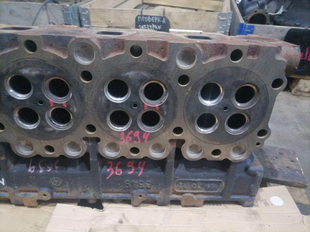 Головка блока цилиндров (ГБЦ) MAN TGS 18.400 D2066 - миниатюра 8