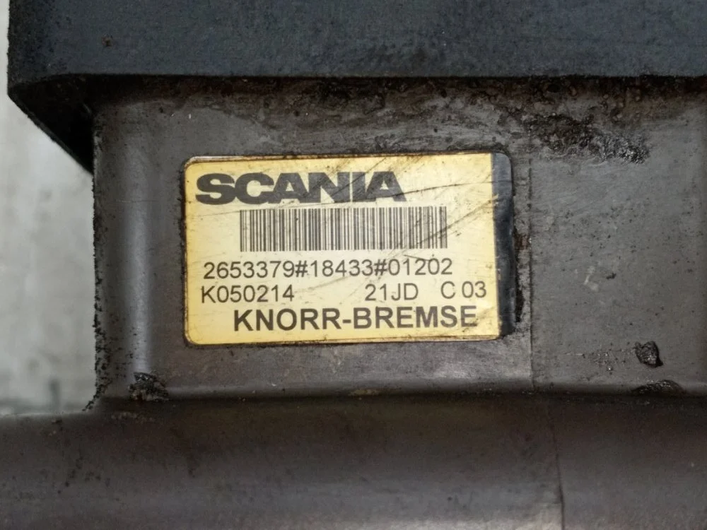 Кран модулятор EBS Scania G 340 OC09 105 LO1 ГАЗ - миниатюра 9