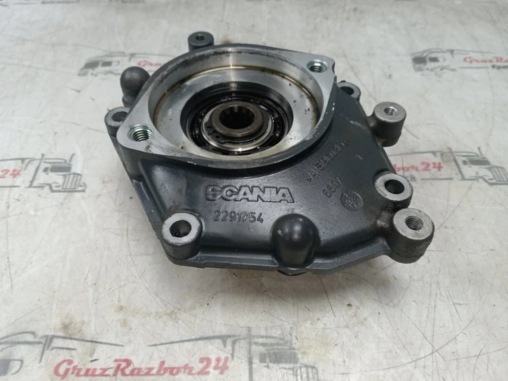Фланец насоса ГУР Scania G OC13 101 L01 ГАЗ 411HP - миниатюра 3