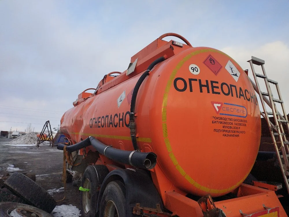 Цистерна бензовозная Сеспель sf3328 ПОЛУПРИЦЕП - миниатюра 7