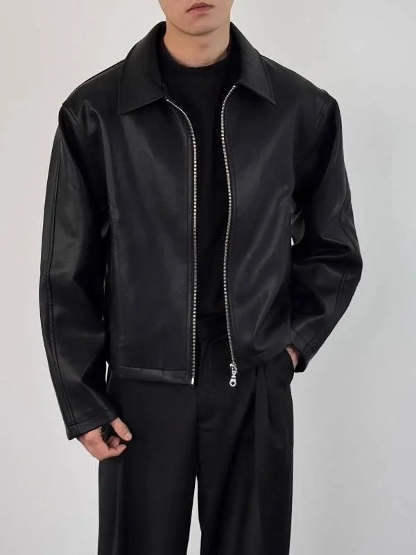 Кожаная куртка Rick Owens Type - миниатюра 6