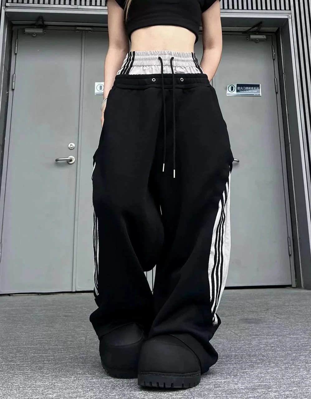 Спортивные штаны Adidas Type Double Waist - миниатюра 6