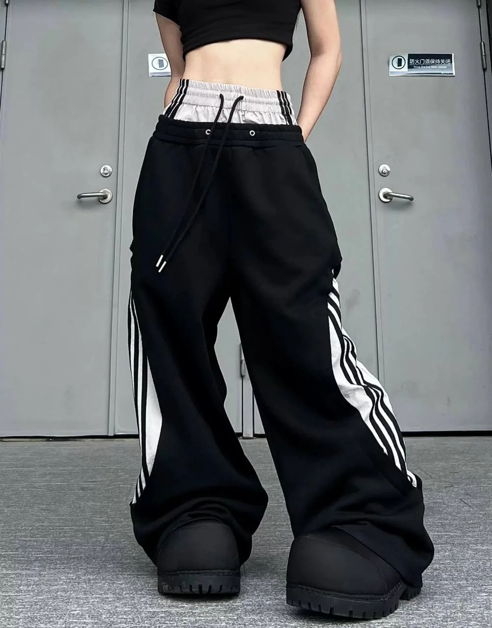 Спортивные штаны Adidas Type Double Waist - миниатюра 8