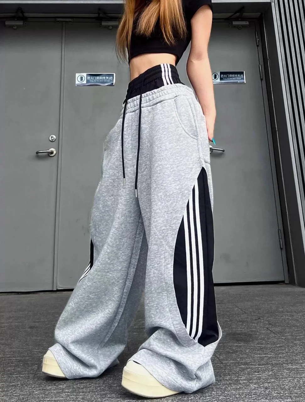 Спортивные штаны Adidas Type Double Waist - миниатюра 6