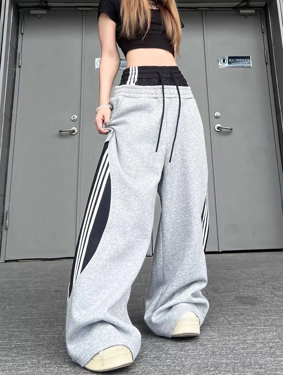 Спортивные штаны Adidas Type Double Waist - миниатюра 7