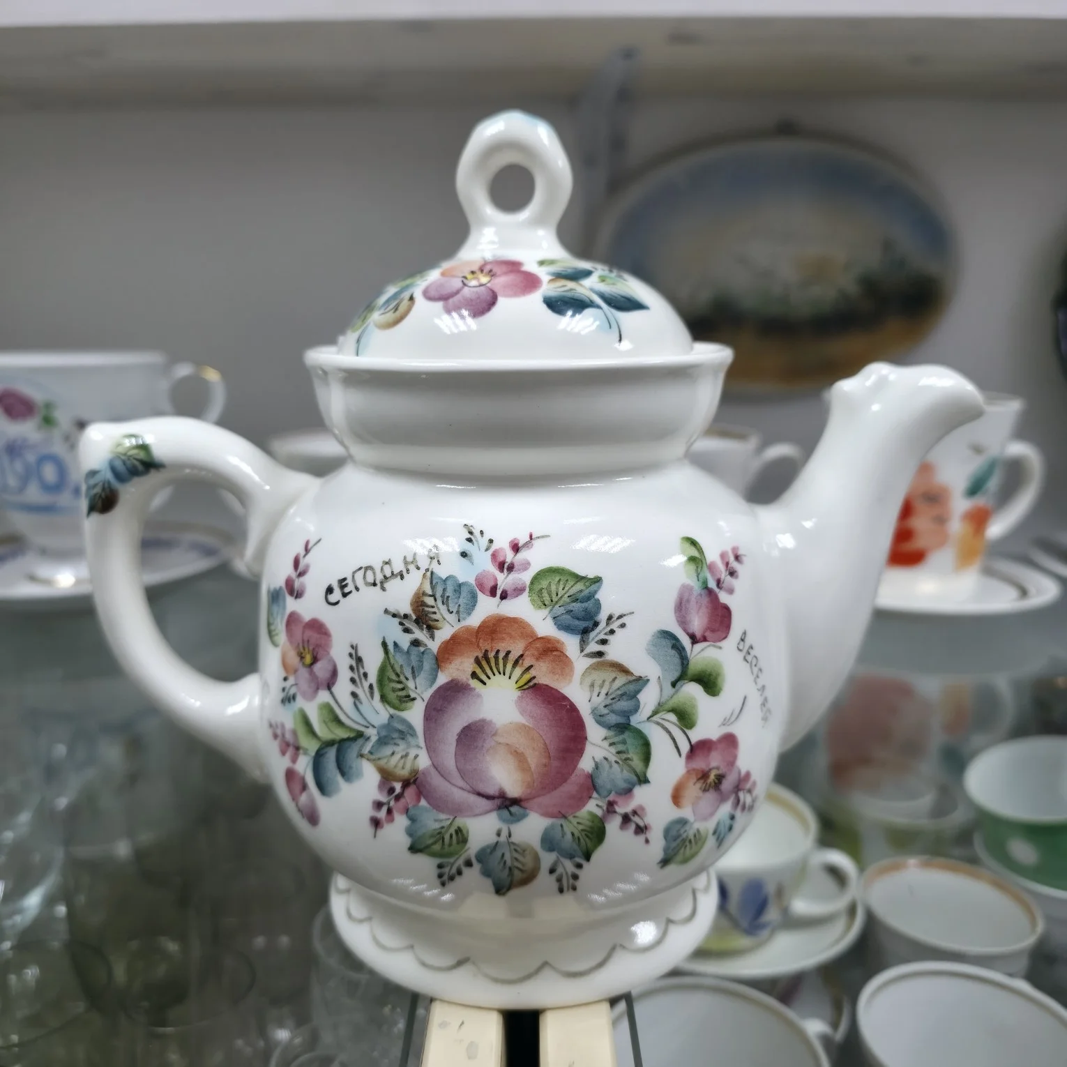 Чайник заварник Супница Семикаракорская керамика - миниатюра 2