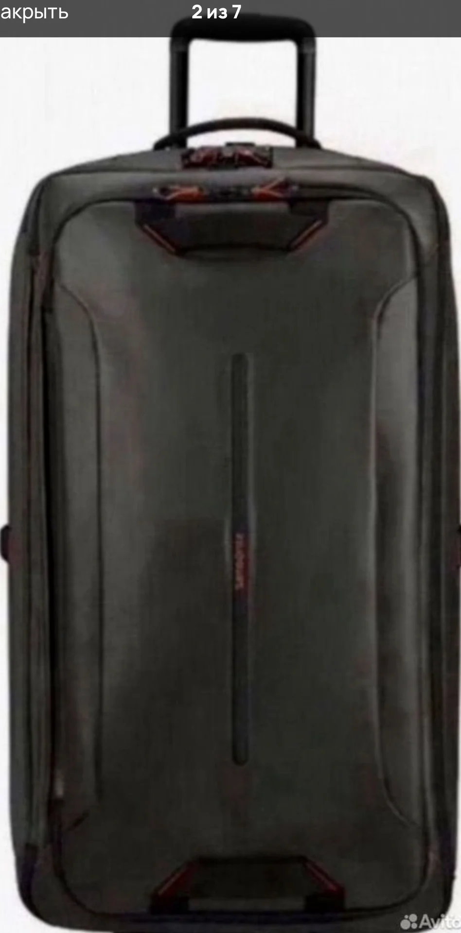 Чемодан Samsonite на колёсах большой Ecodiver Larg - миниатюра 2