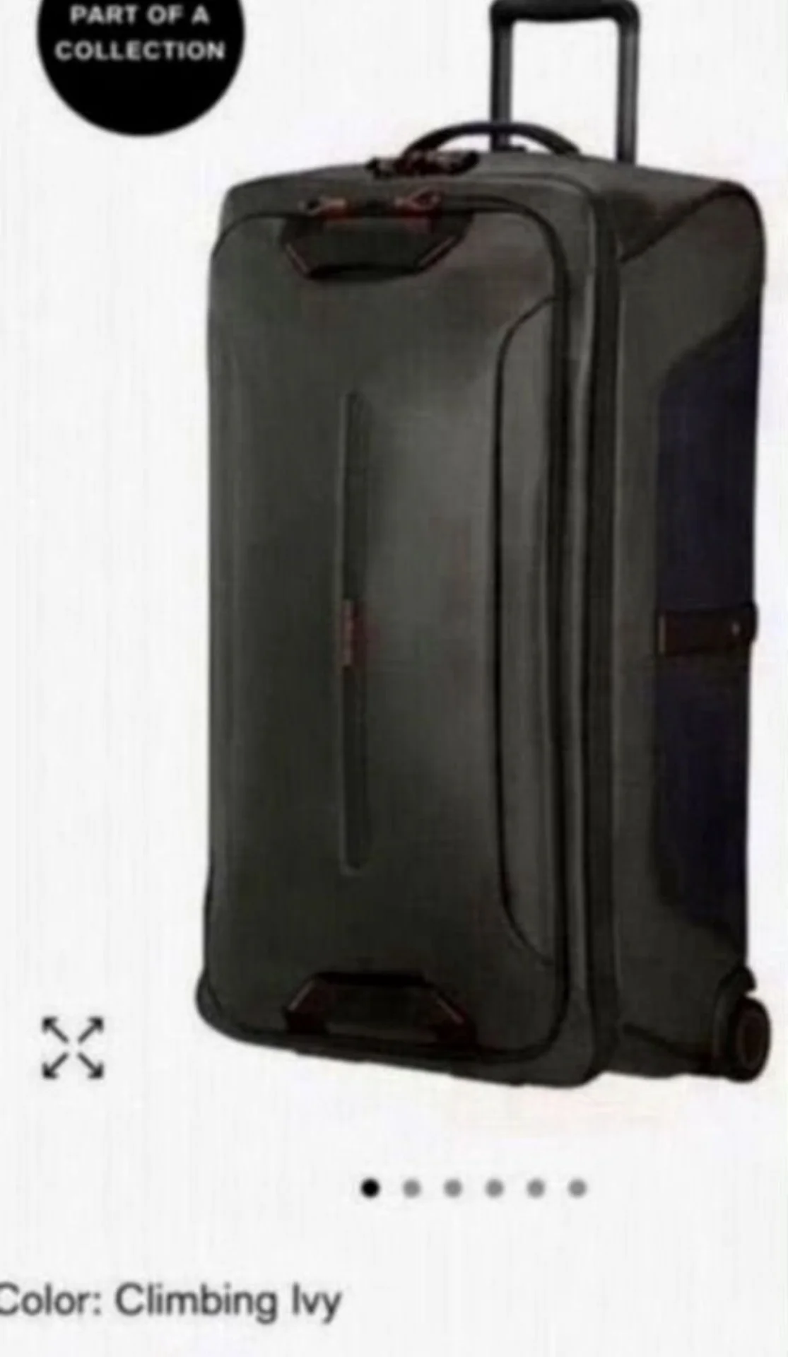 Чемодан Samsonite на колёсах большой Ecodiver Larg - миниатюра 3