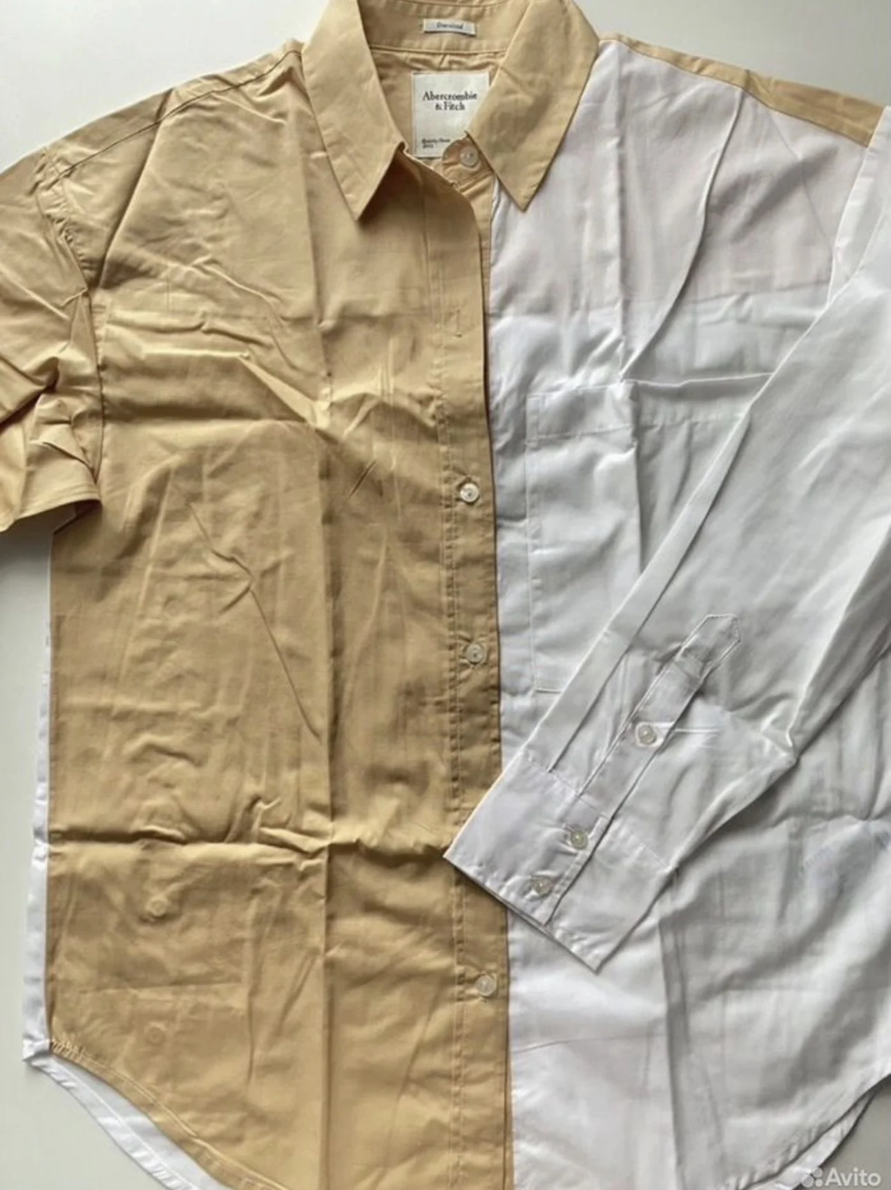 Abercrombie fitch рубашка женская - миниатюра 4