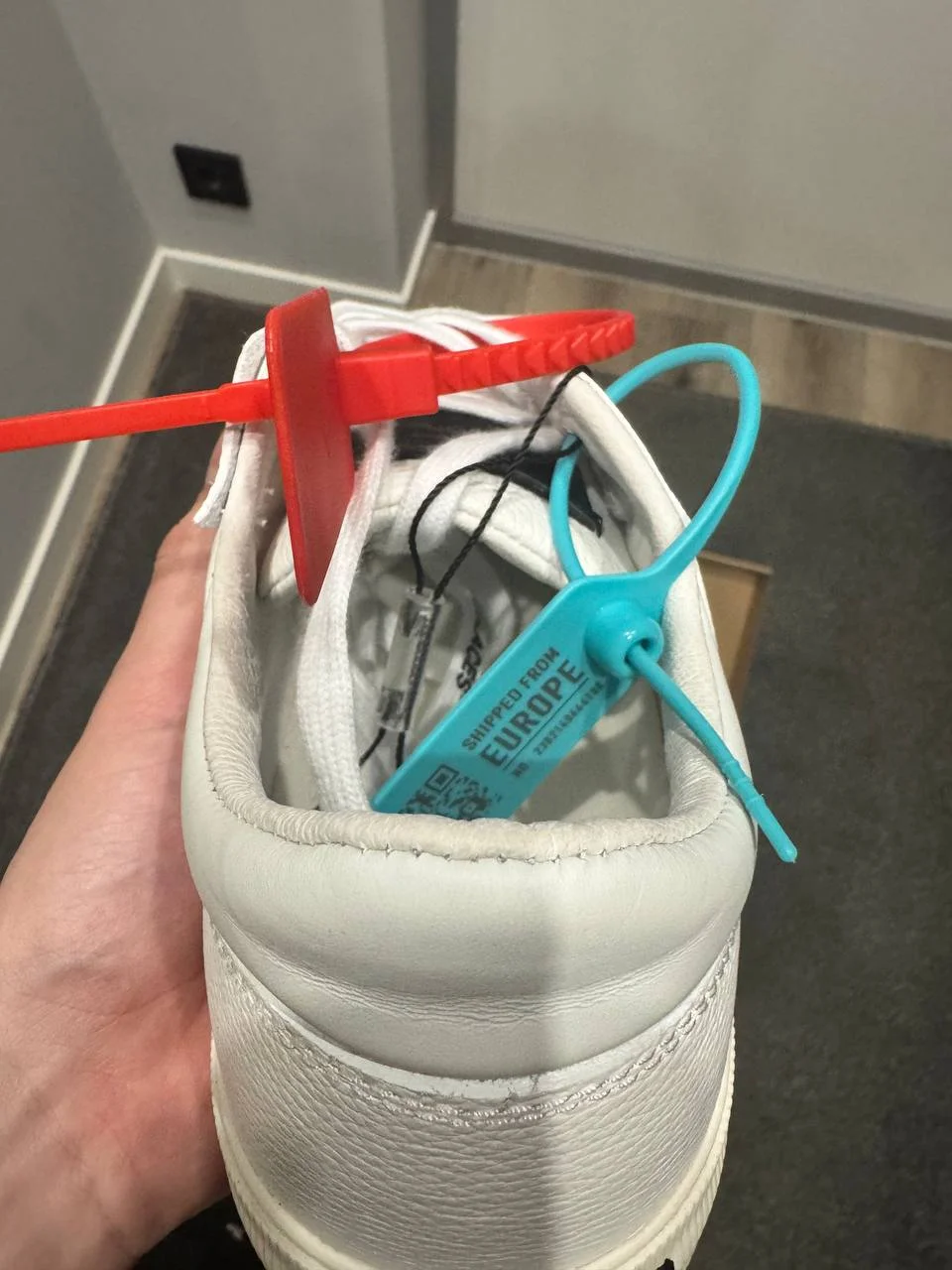 Кроссовки Off-White Vulcanised / Vulc Low 42 оригинал с бирками POIZON - миниатюра 7