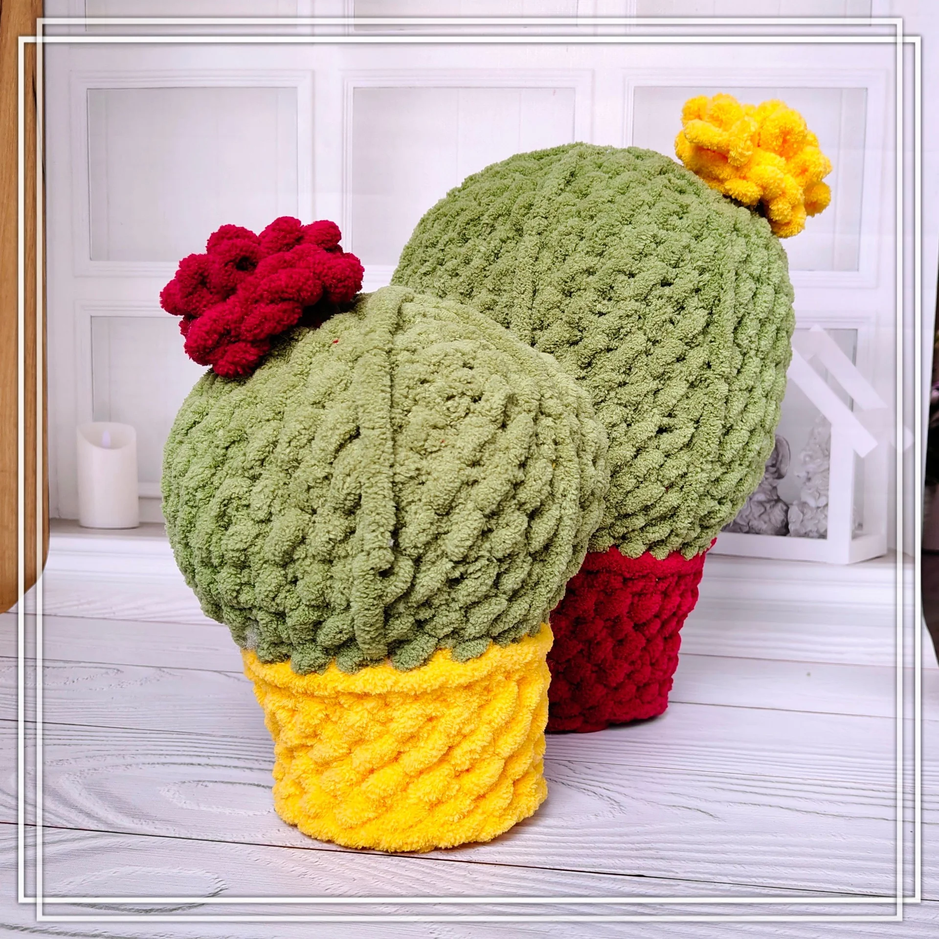 Мастер-класс по вязанию руками из Alize puffy - миниатюра 2