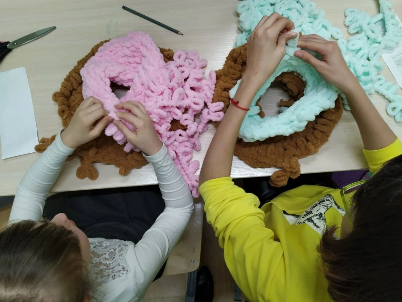 Мастер-класс по вязанию руками из Alize puffy - миниатюра 19