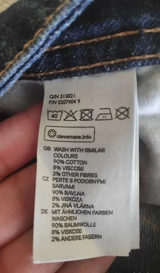 Женские джинсовые шорты H&M - миниатюра 5