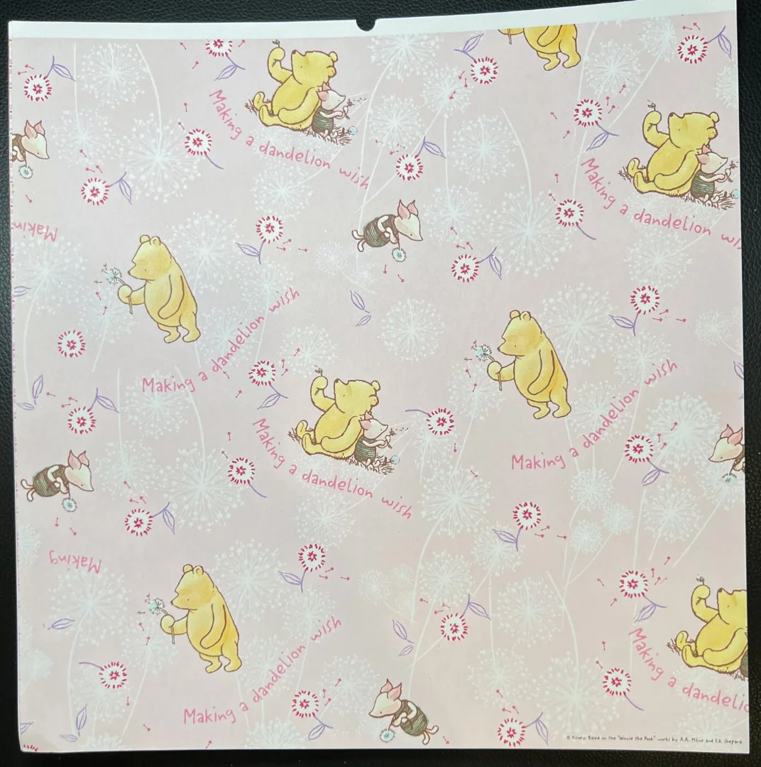 Бумага для скрапбукинга Winnie the Pooh - миниатюра 10