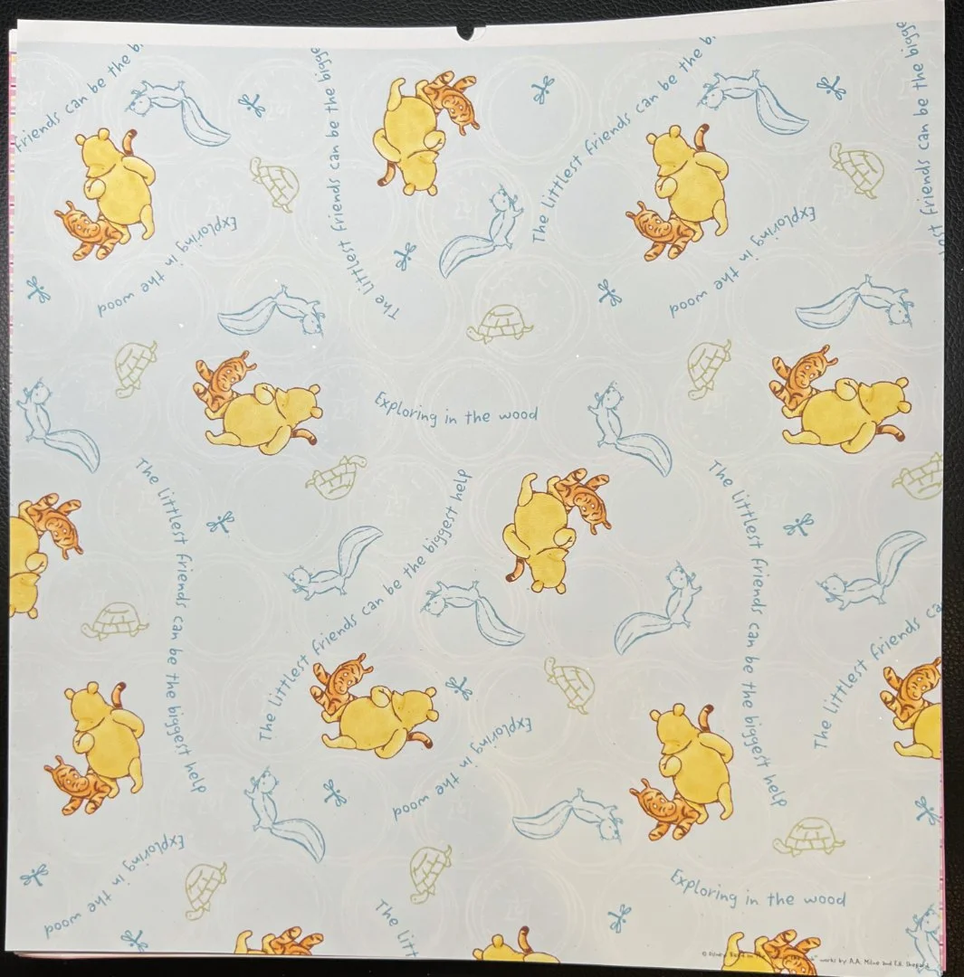 Бумага для скрапбукинга Winnie the Pooh - миниатюра 11