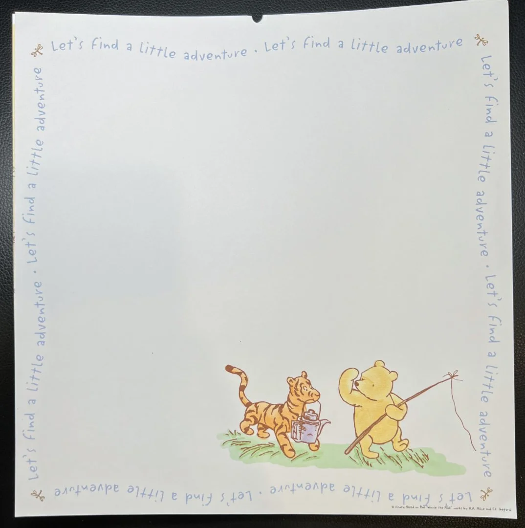Бумага для скрапбукинга Winnie the Pooh - миниатюра 17