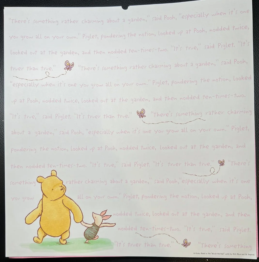 Бумага для скрапбукинга Winnie the Pooh - миниатюра 23