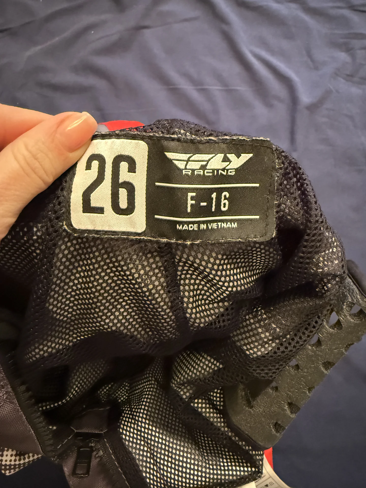 Штаны Fly Racing F-16 молодежные мотокроссовые - миниатюра 3