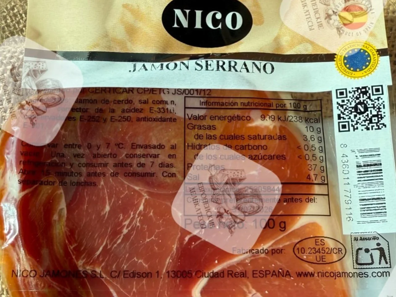 Хамон Серрано Родригес Nico (Jamon Serrano Slicing, Rodriguez) - миниатюра 10