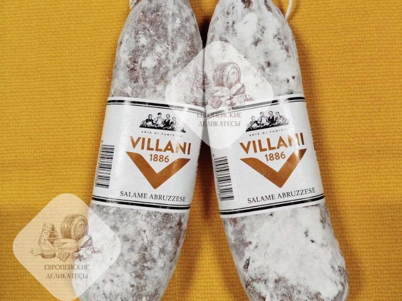 Салями Salame Abruzzese Villani 300 грамм - изображение 1