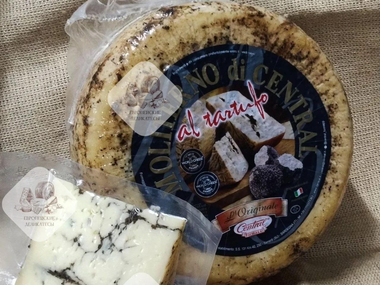 Moliterno al Tartufo · Итальянский овечий сыр с трюфелем - изображение 1