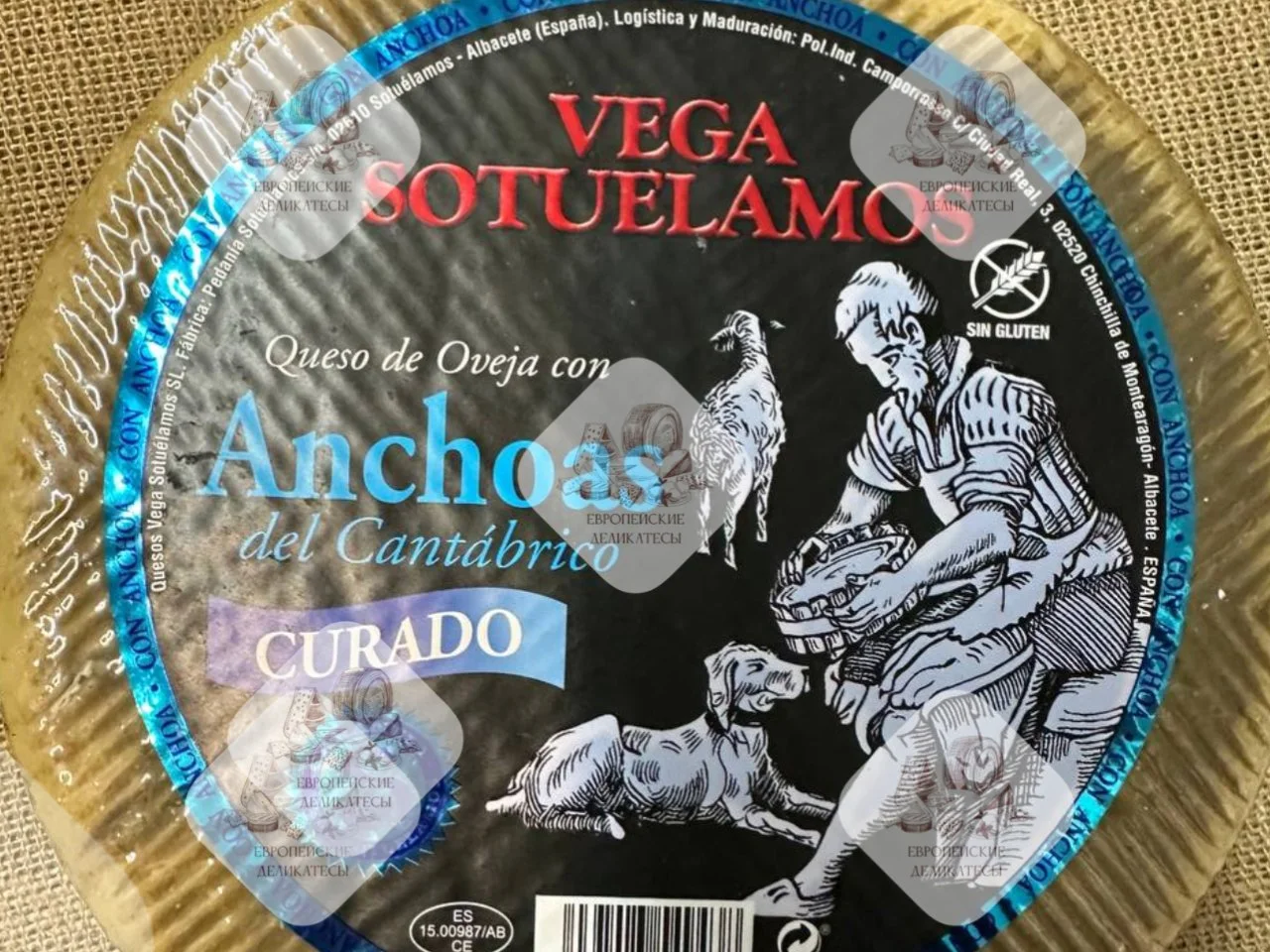 Овечий сыр Манчего с анчоусами Manchego - изображение 1