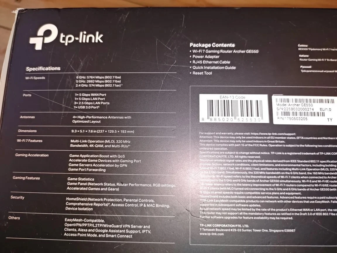 ТР-Link Аrсhеr GЕ550 ВЕ9300 WiFi7 - миниатюра 10