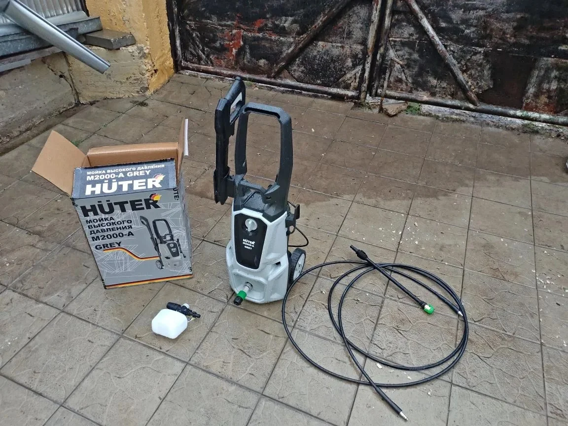 Мойка высокого давления Huter 165 bar 1.9 кВт - миниатюра 4
