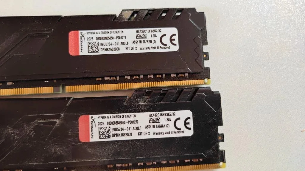 Kingston DDR4 32Gb (2x16Gb) 3200 MHz CL16 - миниатюра 4