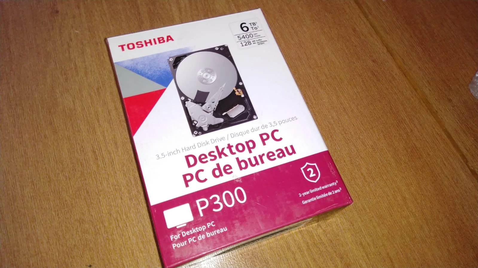 6 ТБ Жесткий диск Toshiba P300 HDWD260UZSVA - миниатюра 8