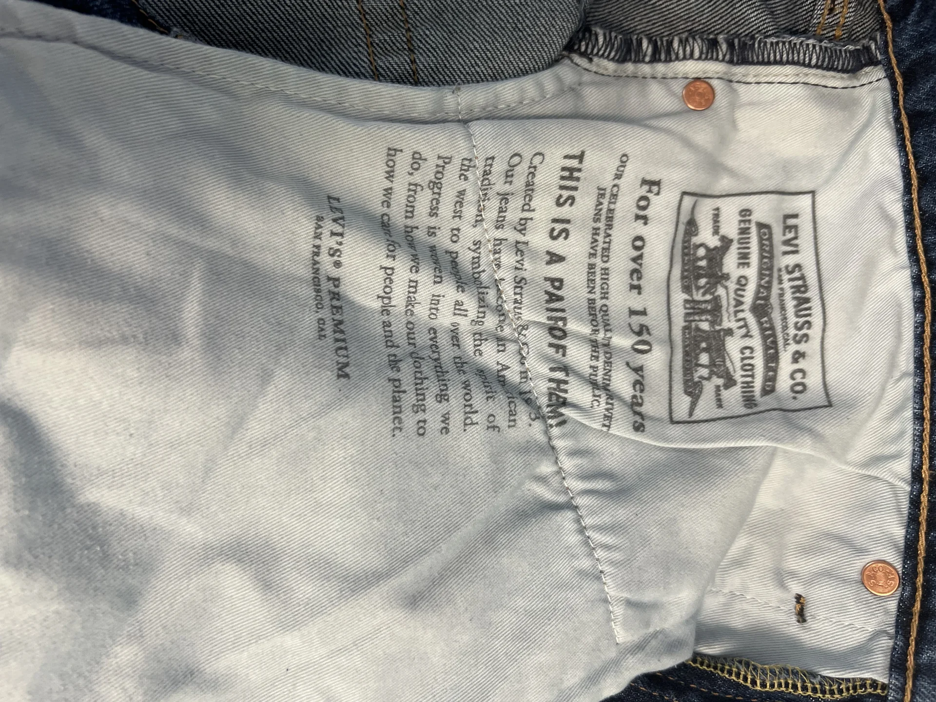 Джинсы Levi’s 502 Taper - миниатюра 3