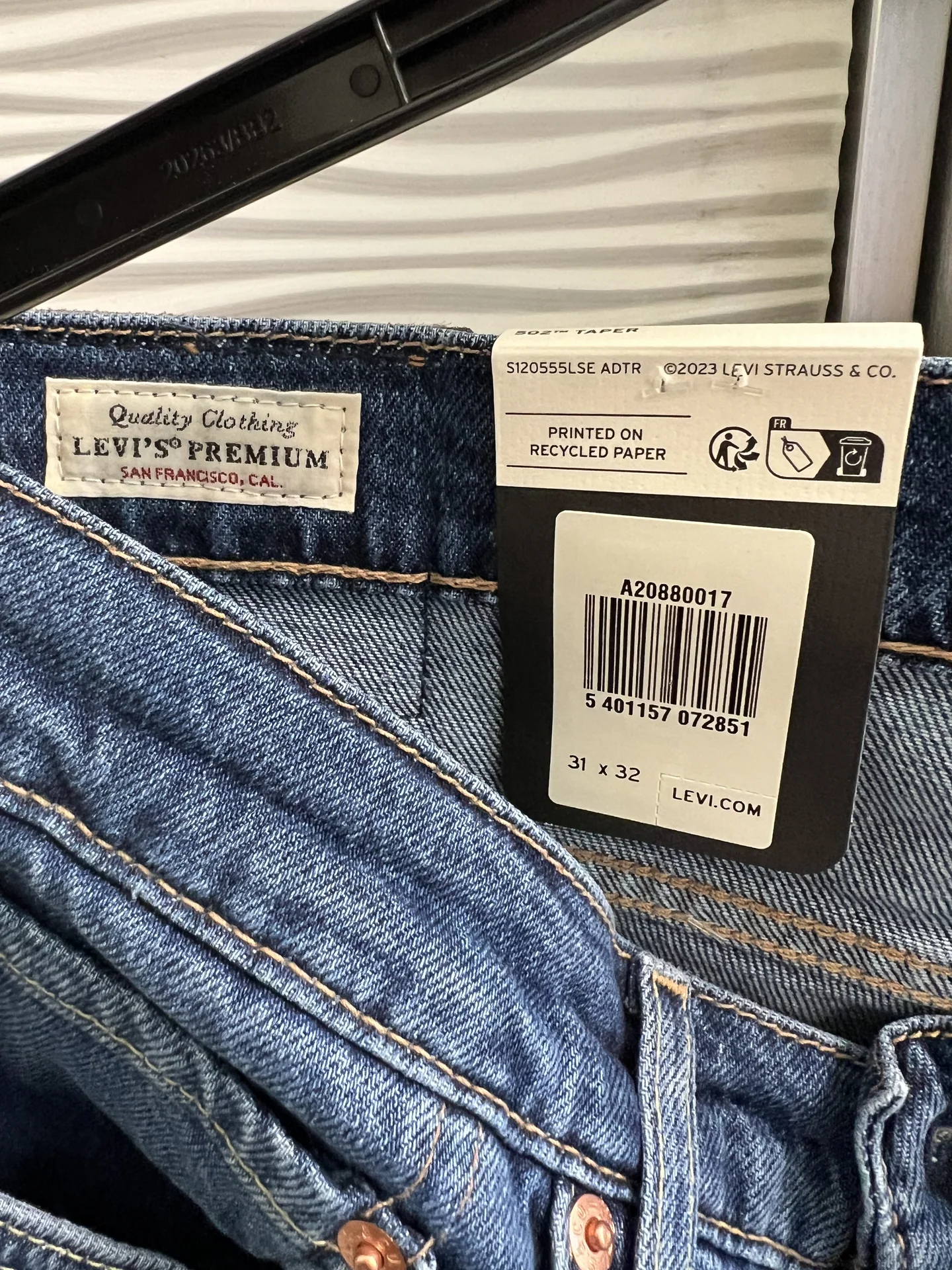 Джинсы Levi’s 502 Taper - миниатюра 6