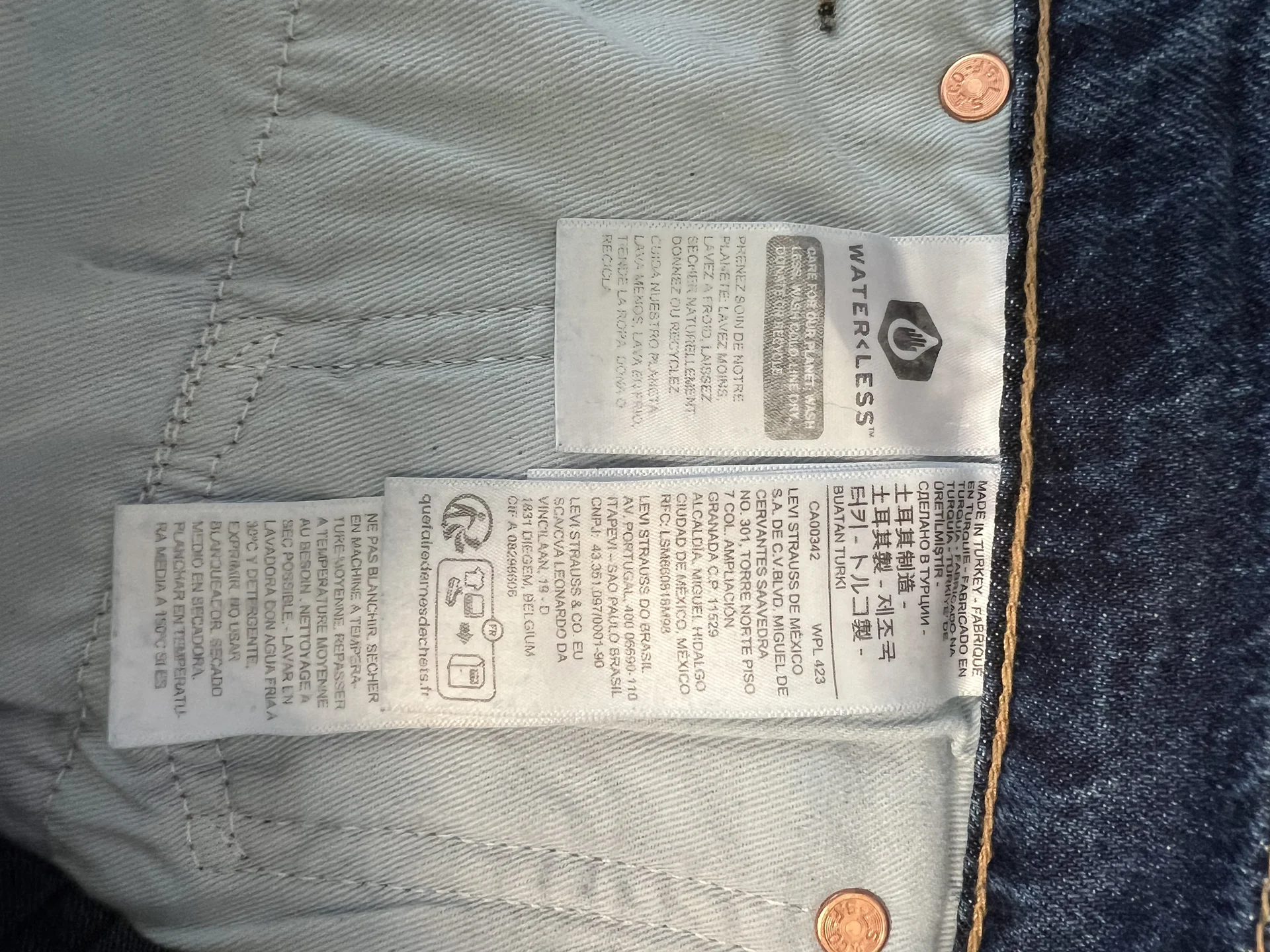 Джинсы Levi’s 502 Taper - миниатюра 8