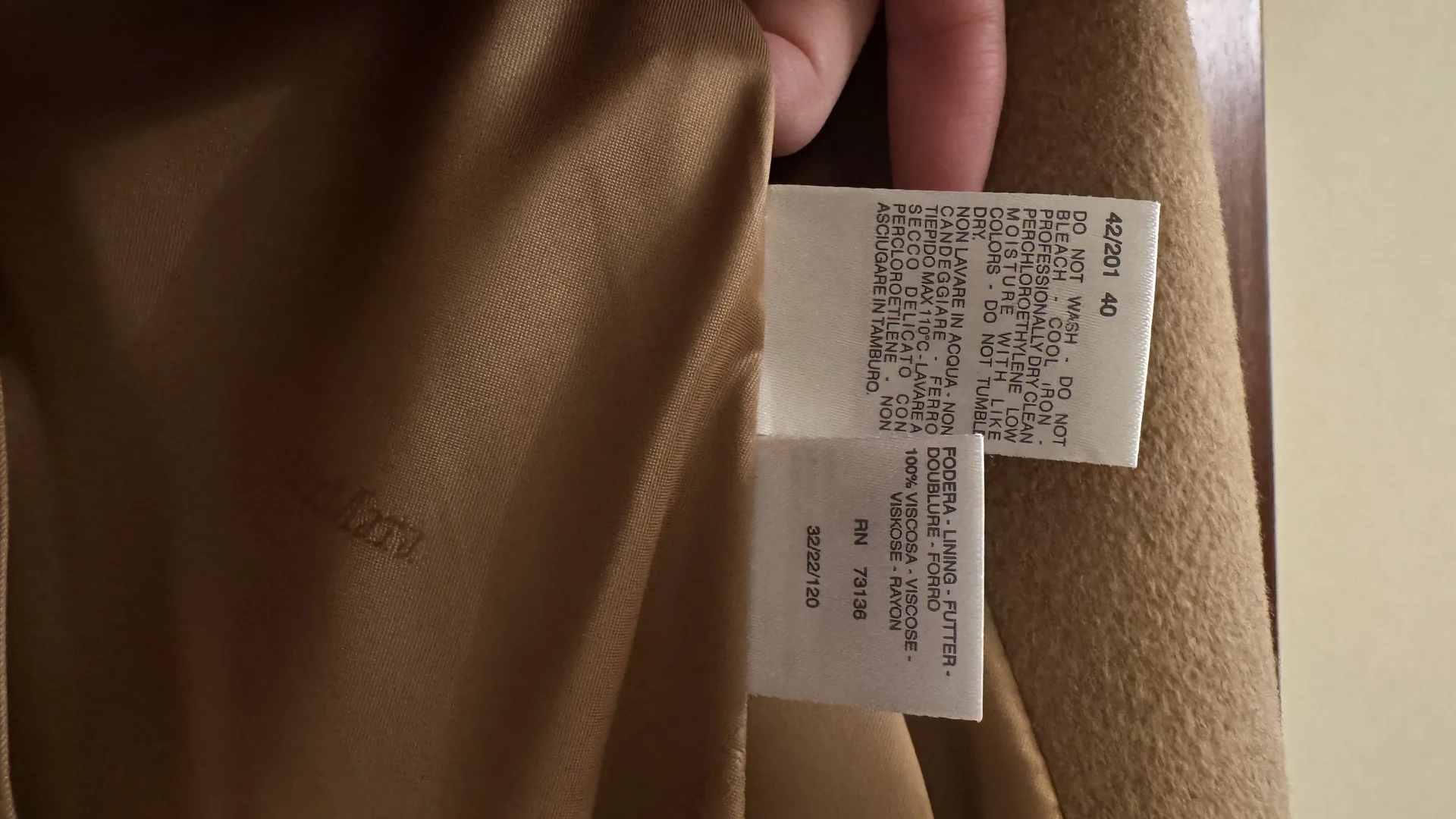 Пальто демисезонное Max Mara - миниатюра 4