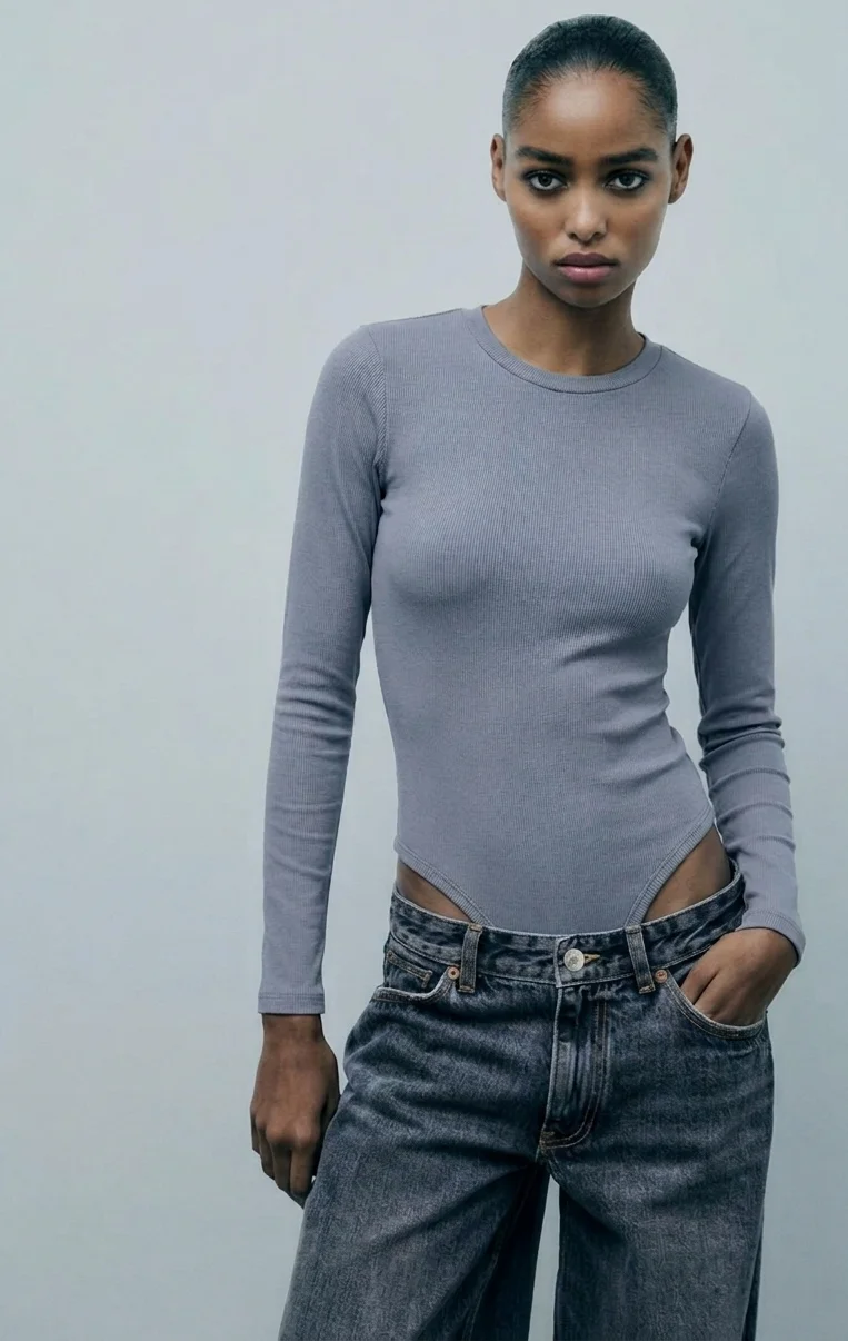 Боди Zara хлопковый размер M - изображение 1