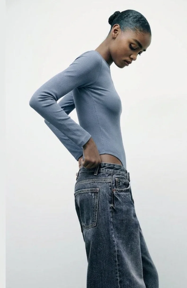 Боди Zara хлопковый размер M - миниатюра 7
