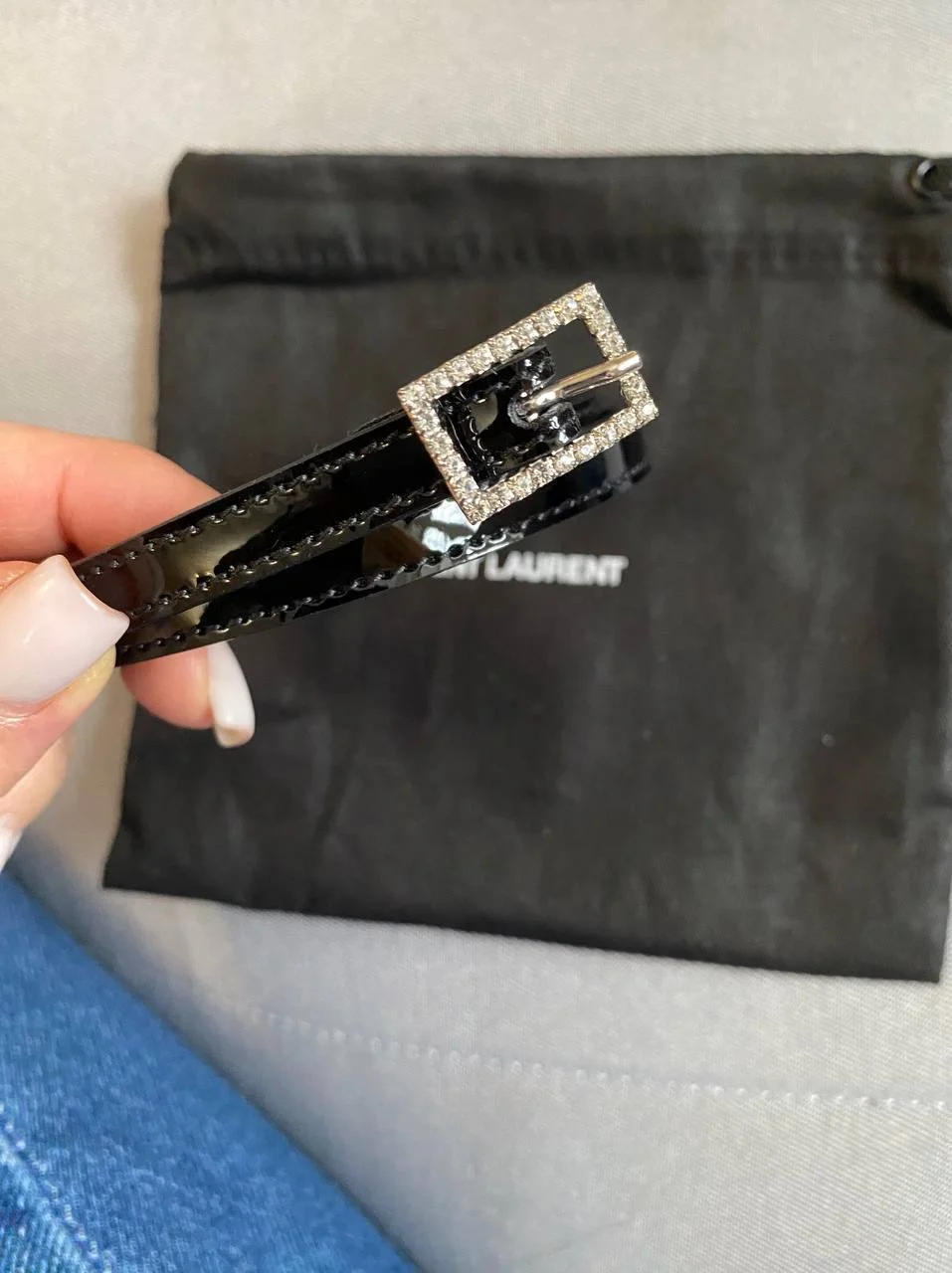 Ремень Saint Laurent новый - миниатюра 2