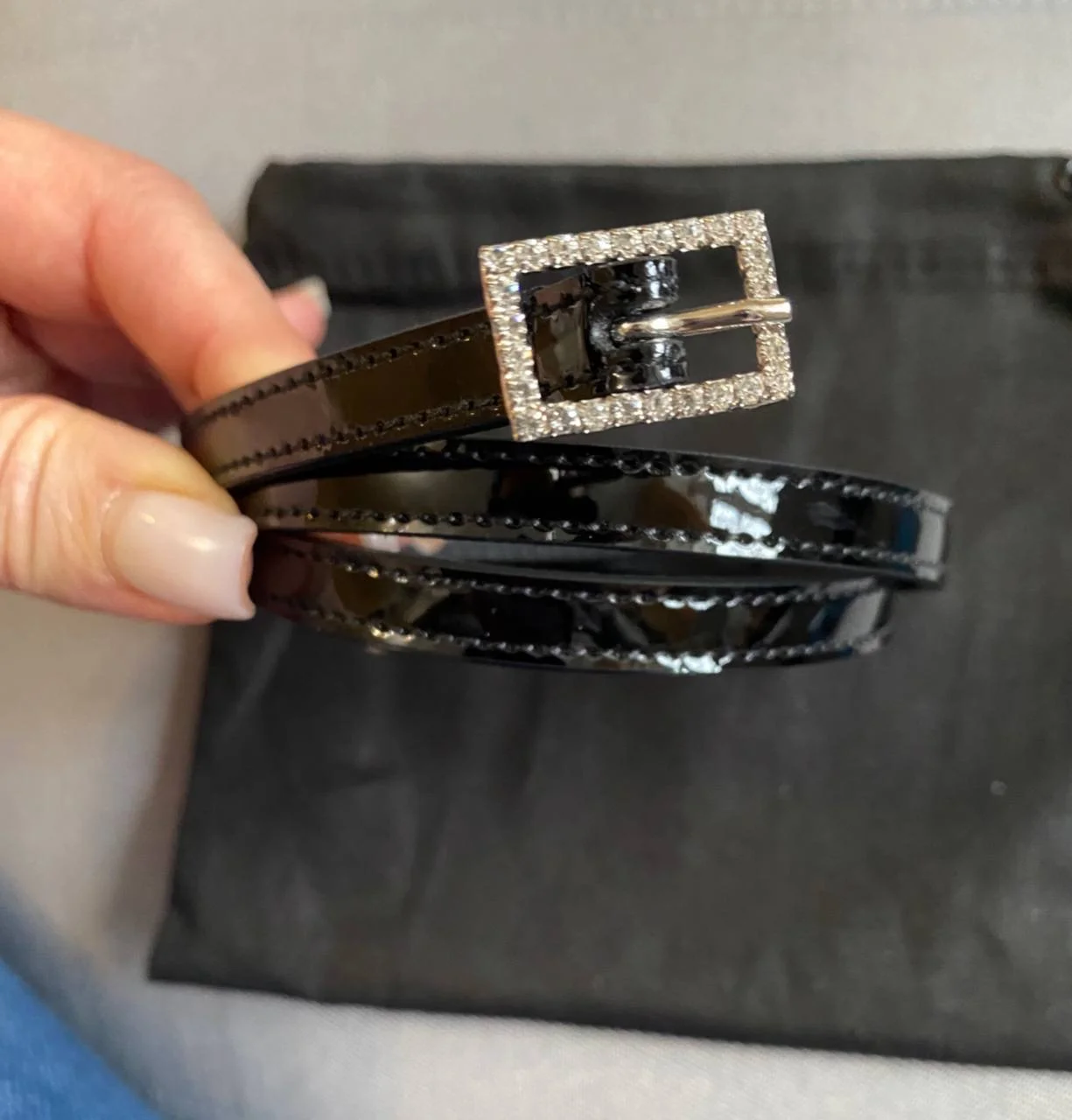 Ремень Saint Laurent новый - миниатюра 3