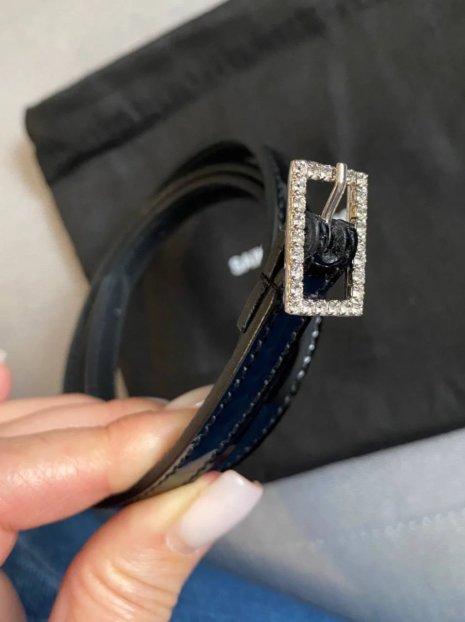 Ремень Saint Laurent новый - миниатюра 5