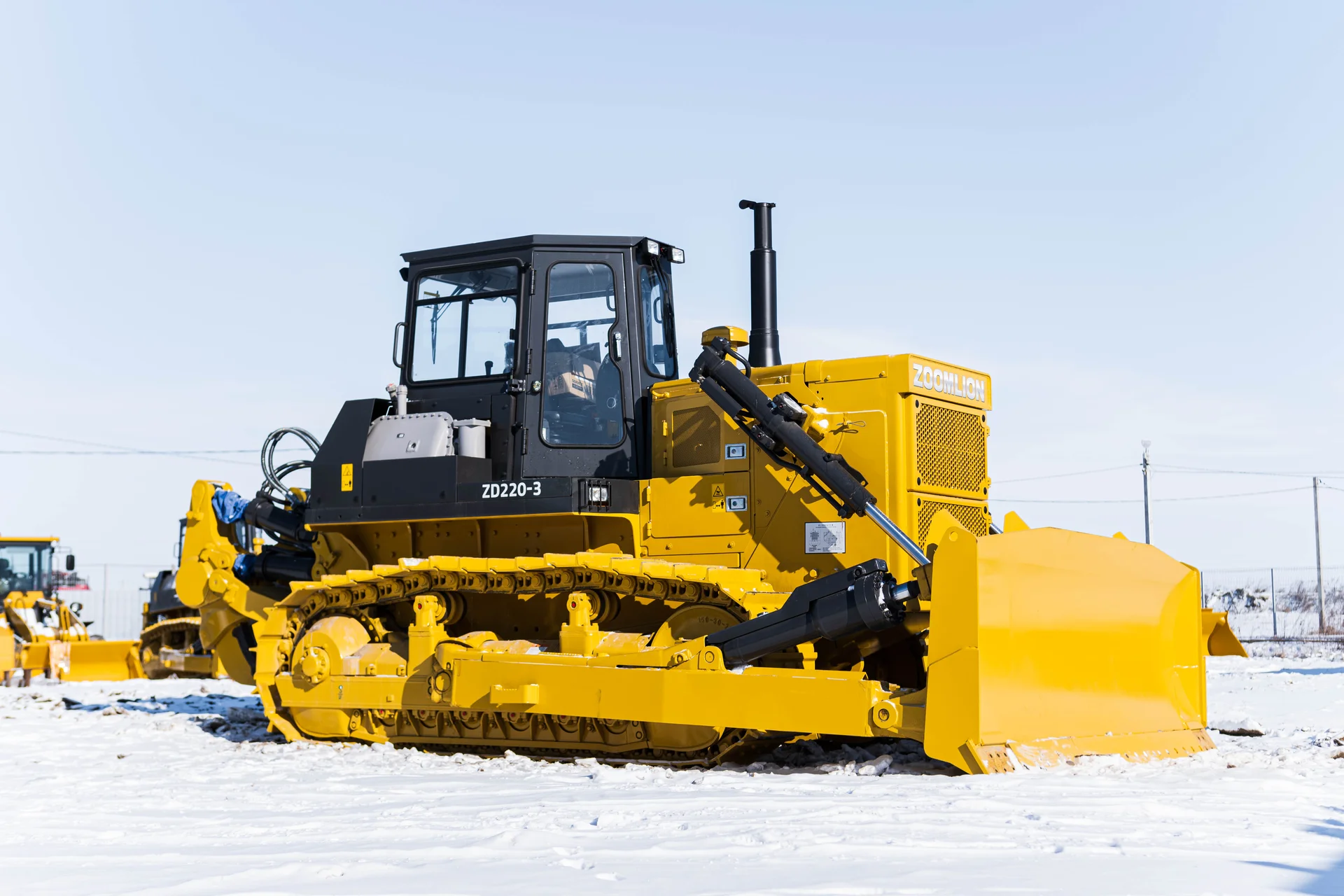 Бульдозер гусеничный ZOOMLION ZD220-3 (кондиционер, гусеница 560мм, однозубый рыхлитель) - миниатюра 2