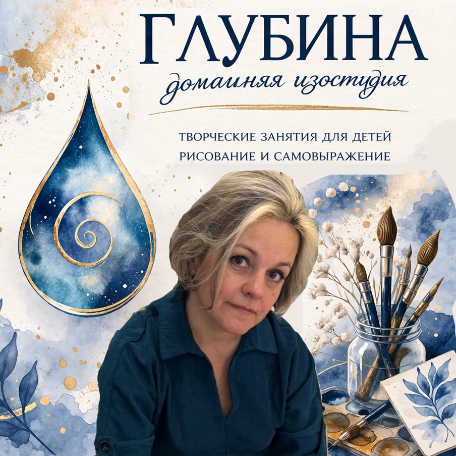 Рисование для детей |Домашняя студия «Глубина» | Предзапись на сентябрь - изображение 1