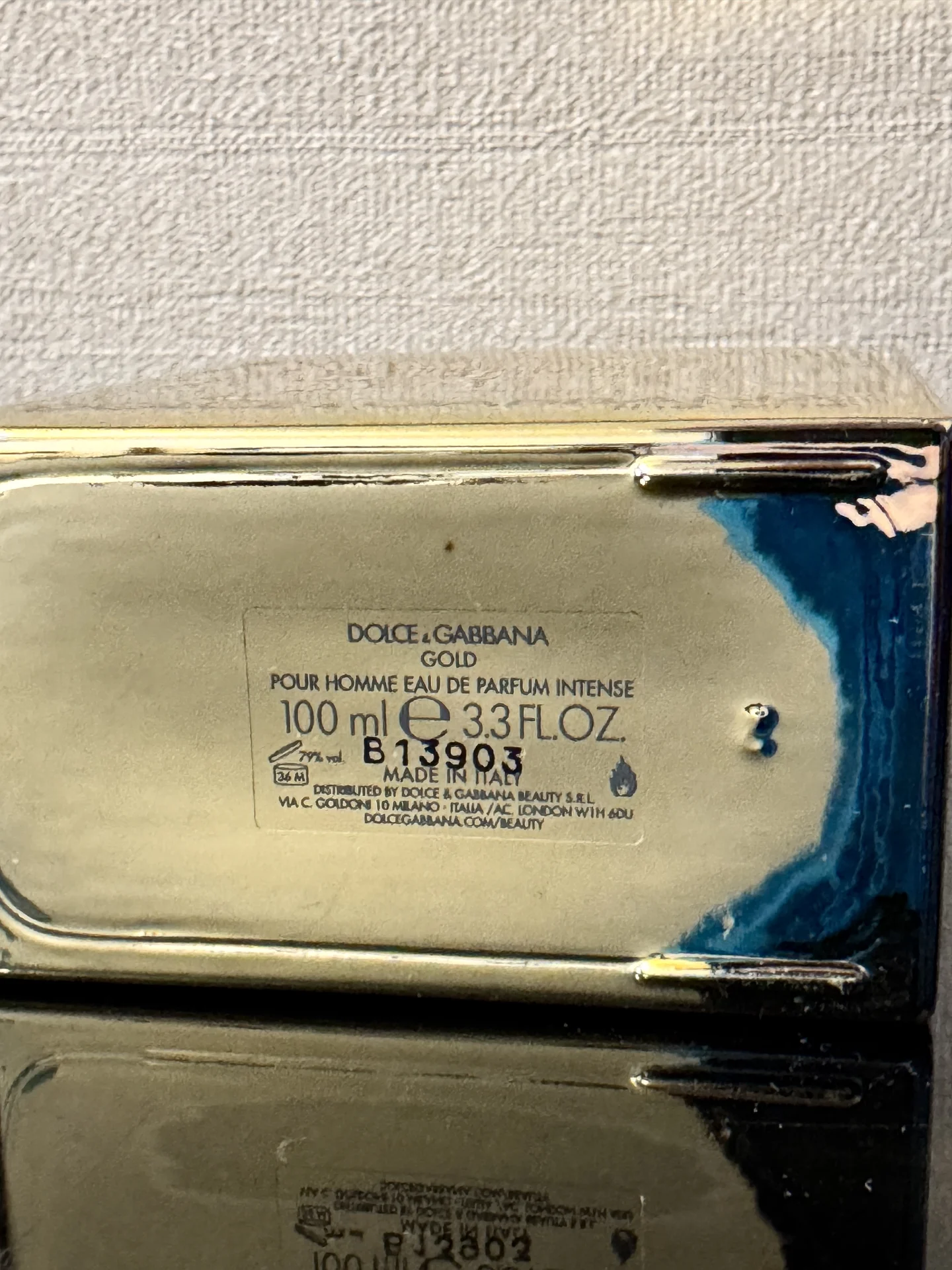 DOLCE&GABBANA The One For Men Gold - миниатюра 3