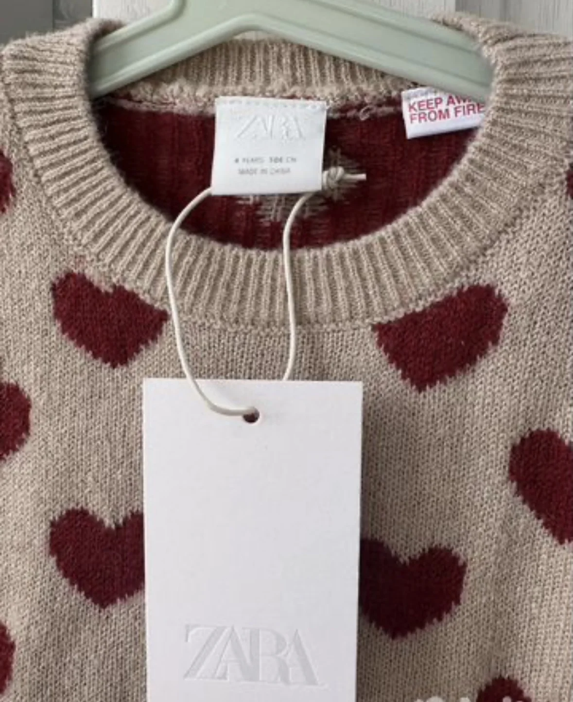 Свитер Zara 104 новый - миниатюра 2