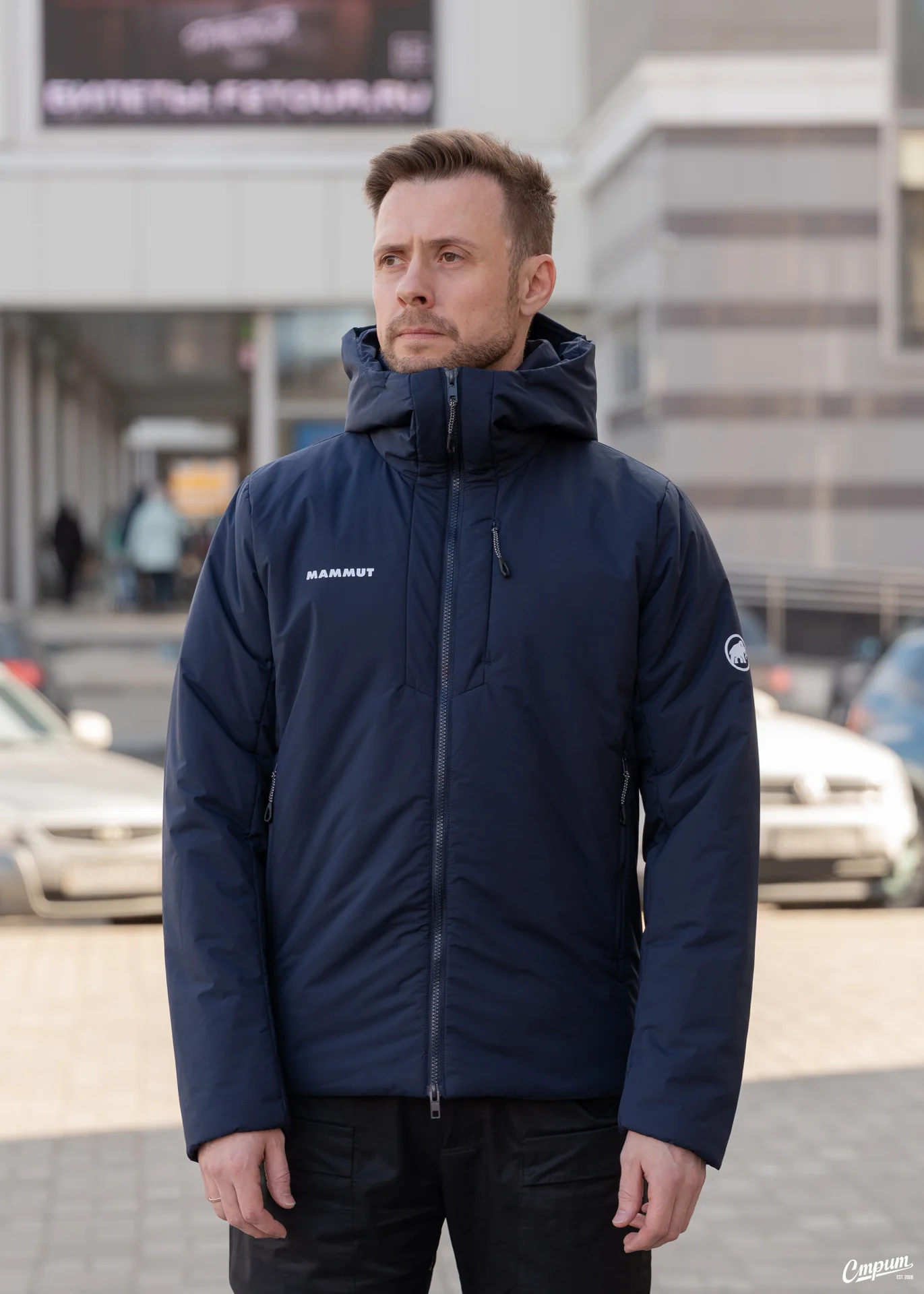 Демисезонная куртка Mammut «Rime IN Flex Hooded» - изображение 1