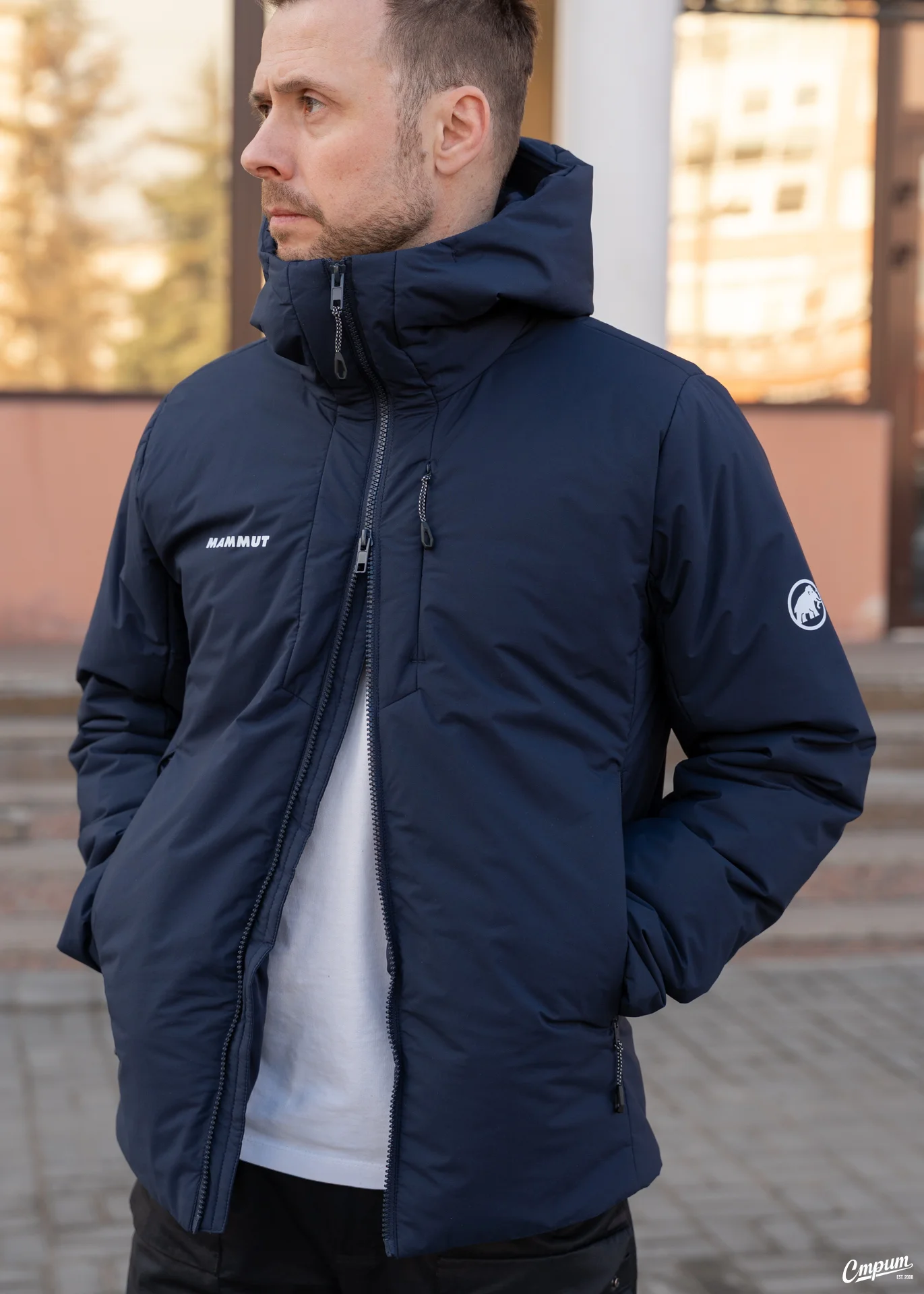 Демисезонная куртка Mammut «Rime IN Flex Hooded» - миниатюра 2