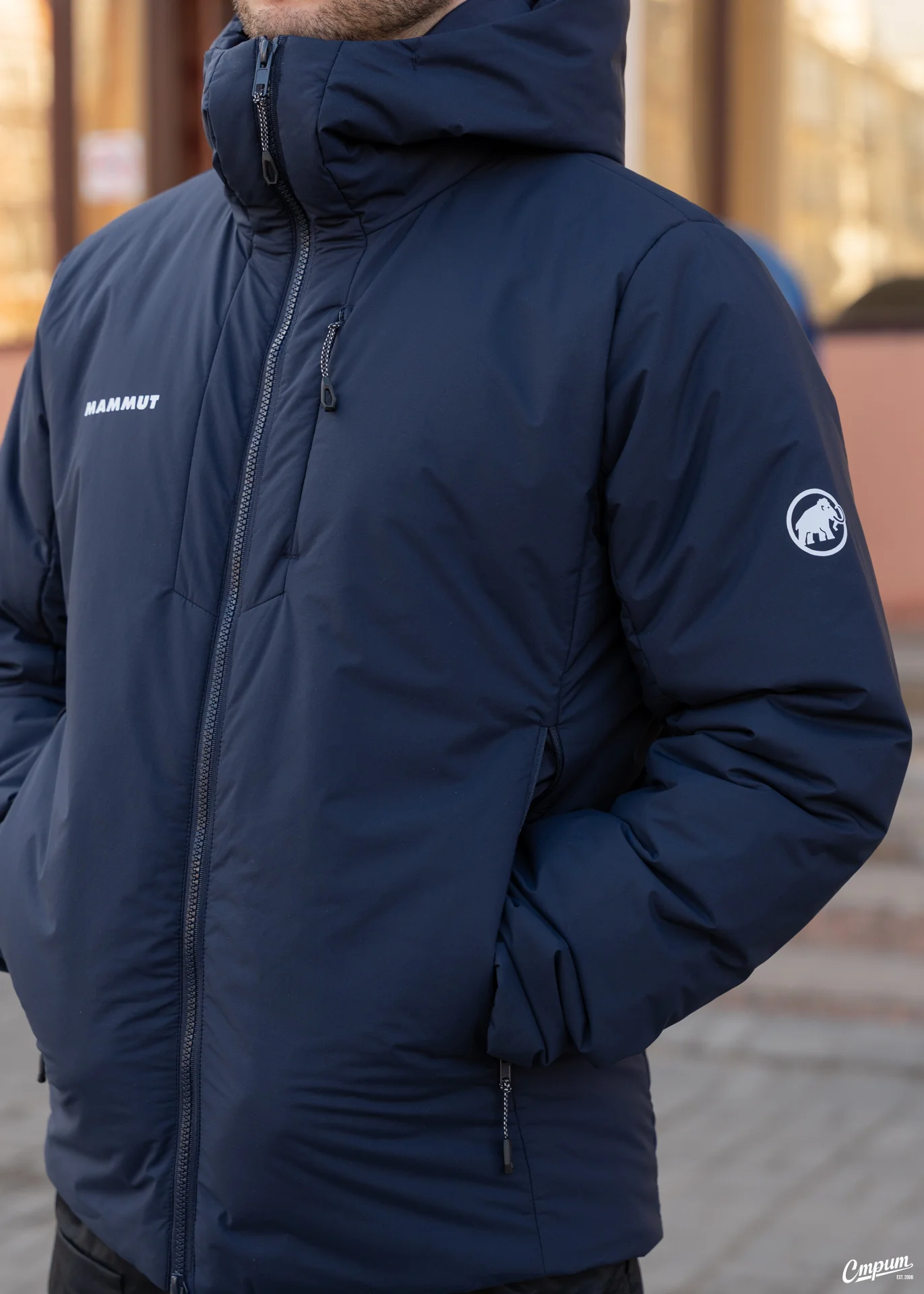 Демисезонная куртка Mammut «Rime IN Flex Hooded» - миниатюра 3