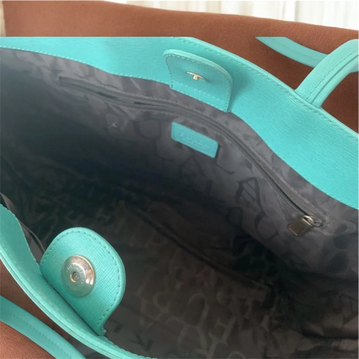 Сумка натуральная кожа Furla - миниатюра 4